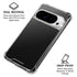 Specialty Vinyl Black Hex Texture Google Pixel 10 Pro XL Clear Case